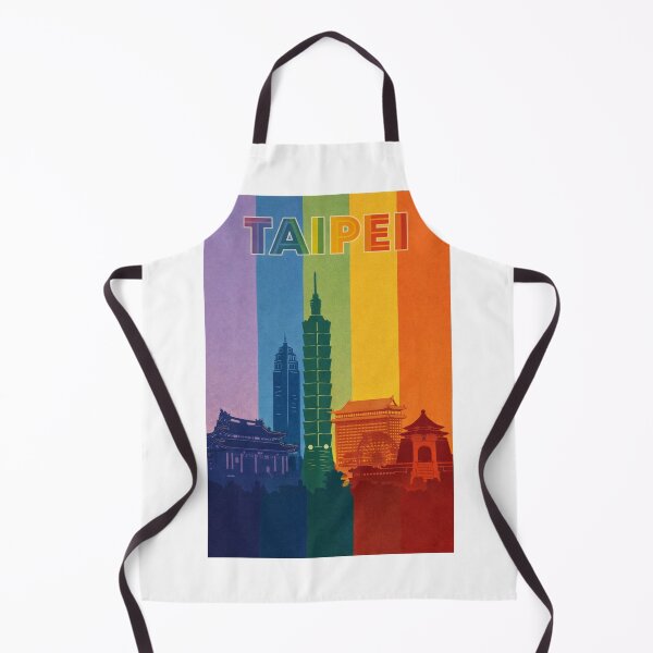 Item preview, Taipei Skyline with Taipei 101, Chiang Kai-shek Memorial and Ferris Wheel designed and sold by Aryabek.