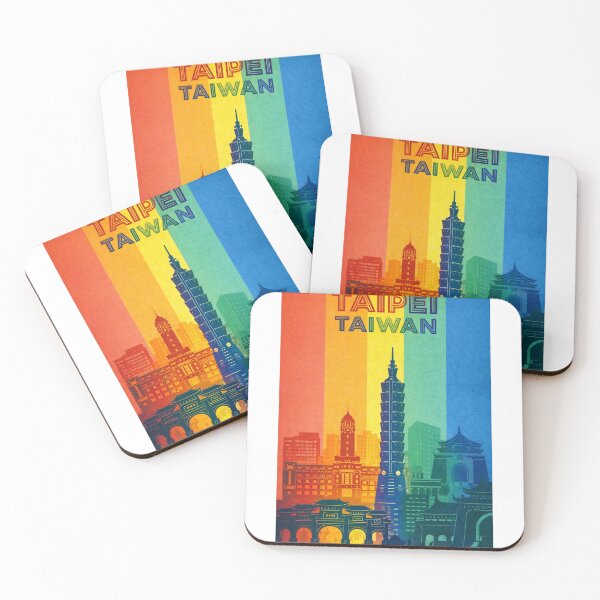 Item preview, Taipei Cityscape with Taipei 101, Presidential Office and Liberty Square designed and sold by Aryabek.