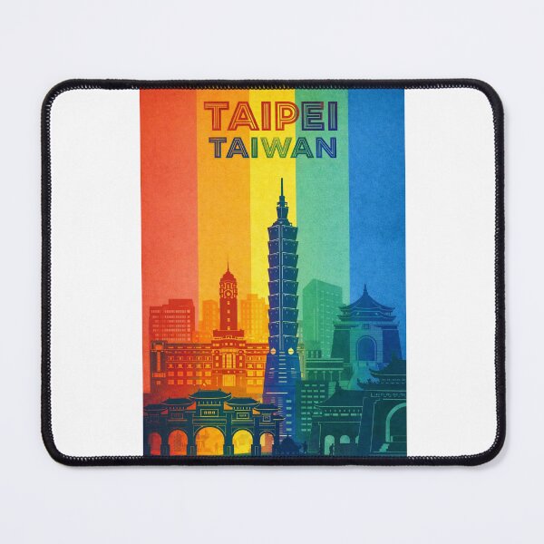 Item preview, Taipei Cityscape with Taipei 101, Presidential Office and Liberty Square designed and sold by Aryabek.