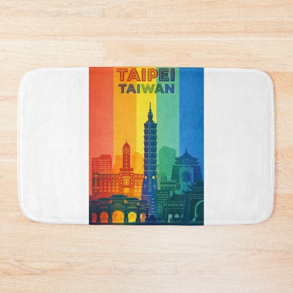 Item preview, Taipei Cityscape with Taipei 101, Presidential Office and Liberty Square designed and sold by Aryabek.
