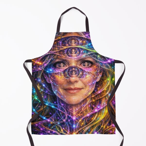 Item preview, Psychedelic Fractal Self Portrait designed and sold by ttrimm.