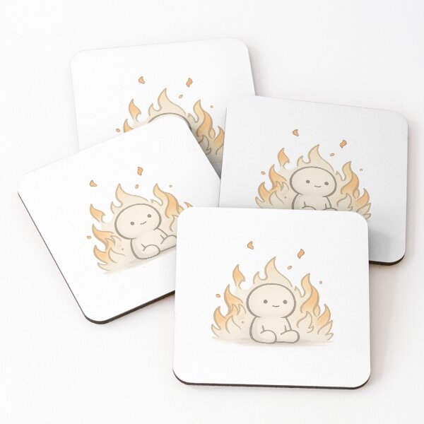 Item preview, This is Fine Burning Fire Meme Character designed and sold by jgvisualarts.