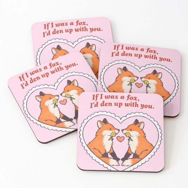 Item preview, Aries Fox Den Valentine designed and sold by Matinez Pink.