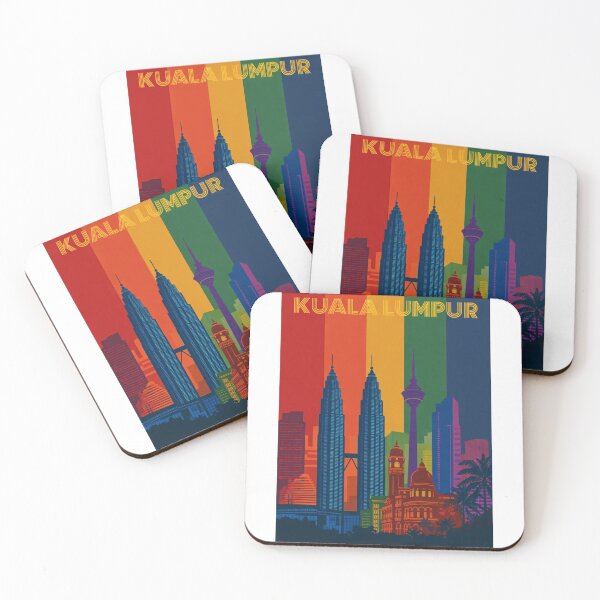 Item preview, Kuala Lumpur Skyline with Petronas Towers and Sultan Abdul Samad Building designed and sold by Aryabek.