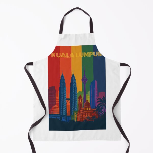 Item preview, Kuala Lumpur Skyline with Petronas Towers and Sultan Abdul Samad Building designed and sold by Aryabek.