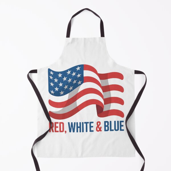 Item preview, Modern Red White & Blue Flag Day Patriotic Shirt designed and sold by KapiPrint.