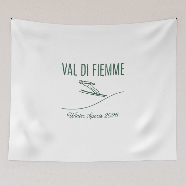 Item preview, Ski Jumping Val di Fiemme 2026 Vintage Milano Cortina Winter Games designed and sold by EvrmoodCo.