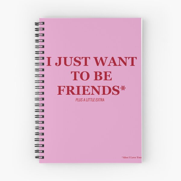 Item preview, I Just Want To Be Friends designed and sold by ellielmartin.