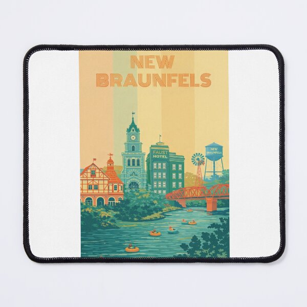 Item preview, New Braunfels Riverfront with Faust Hotel and Historic Architecture designed and sold by Aryabek.