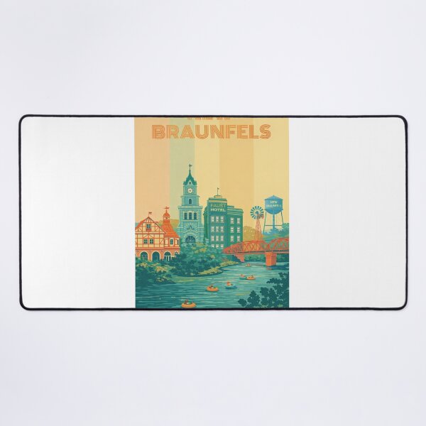 Item preview, New Braunfels Riverfront with Faust Hotel and Historic Architecture designed and sold by Aryabek.