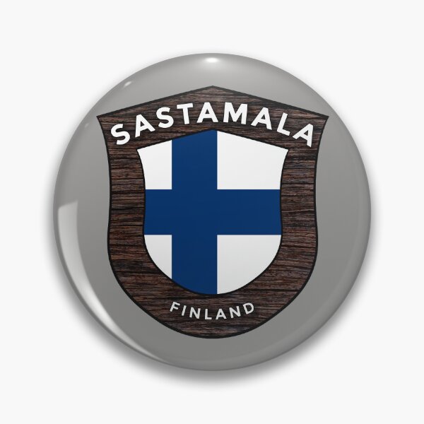 Item preview, Sastamala Finland Emblem Flag designed and sold by World Designs.
