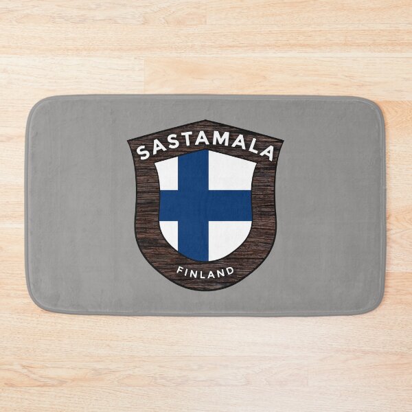 Item preview, Sastamala Finland Emblem Flag designed and sold by World Designs.