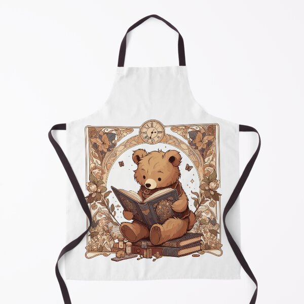 Item preview, Reading Bear – Cute design for book lovers designed and sold by Pineapple-Tree.