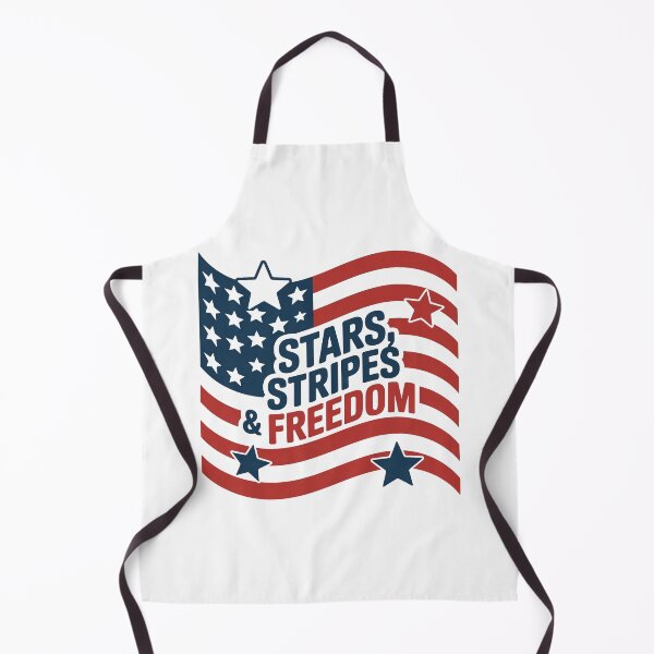 Item preview, Stars Stripes & Freedom Retro Modern Flag Day Shirt designed and sold by KapiPrint.