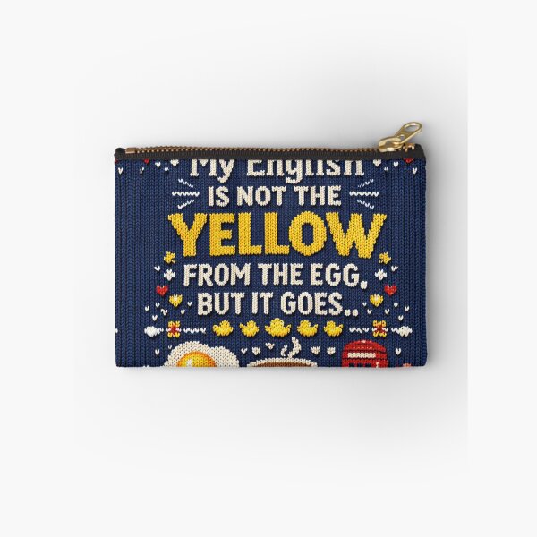 Artikelvorschau, Denglisch Strick Design – Not the Yellow from the Egg entworfen und verkauft von Mauswohn.