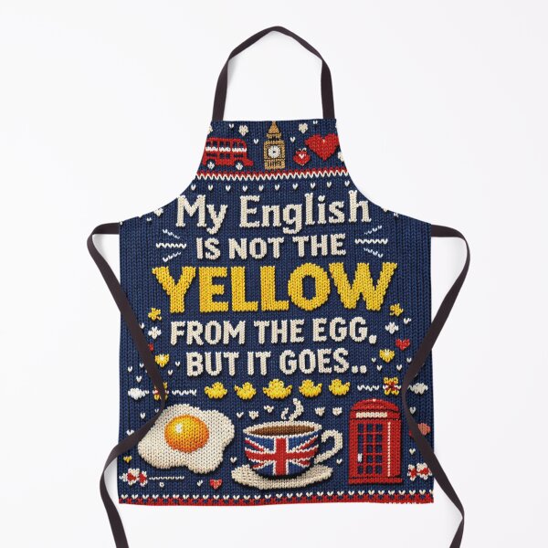 Item preview, Denglish Knit Design – Not the Yellow from the Egg designed and sold by Mauswohn.