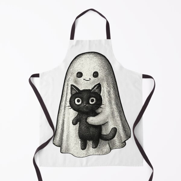 Item preview, Ghosty & Black Kitty Buddy designed and sold by Crooked Cypress Coven.