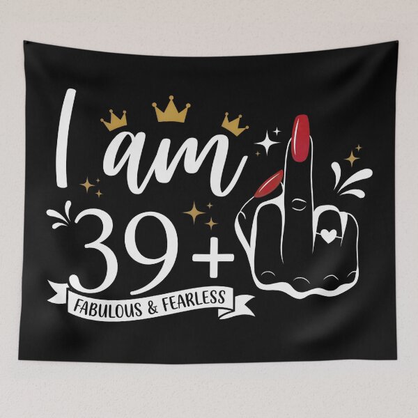 Item preview, I Am 39+ Made in 1986 40th Birthday 40 Years Old designed and sold by Blok45.