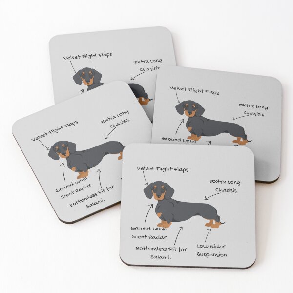 Item preview, Anatomy of a Dachshund - Doxie Mom Gift designed and sold by RNTStudio.