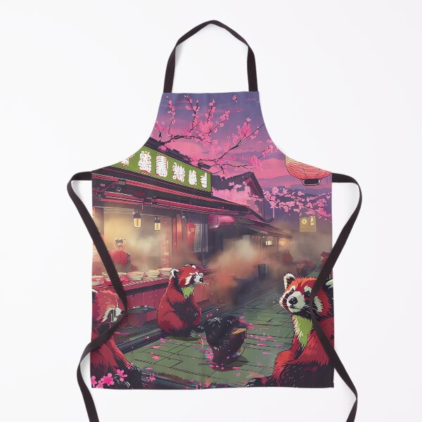 Item preview, Red Panda Noodle Bar designed and sold by ONYX Pixee.