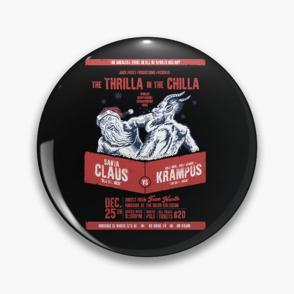 Item preview,  Santa Claus Vs Krampus The Thrilla In The Chilla designed and sold by wright18.