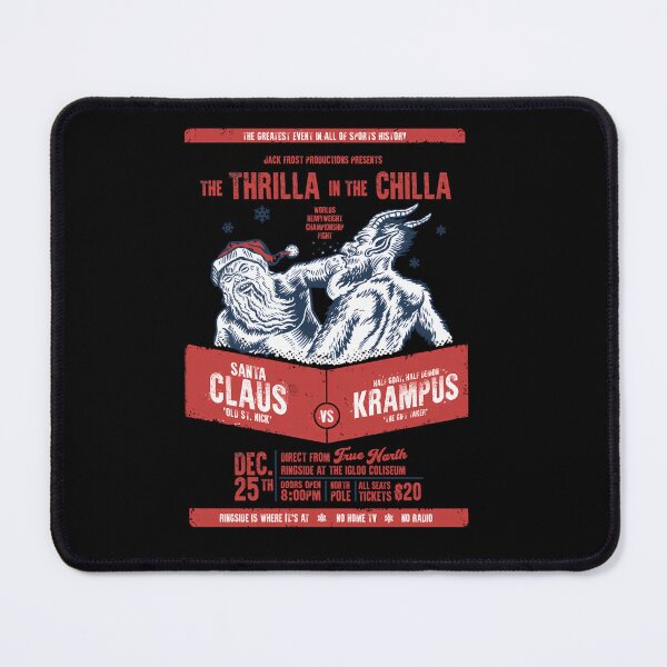Item preview,  Santa Claus Vs Krampus The Thrilla In The Chilla designed and sold by wright18.