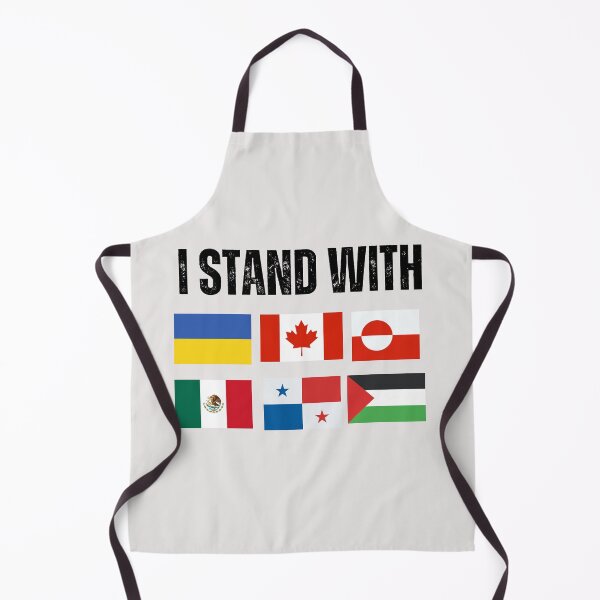 Item preview, Support and Stand with Ukraine Canada Greenland Mexico Panama Gaza designed and sold by erozzz.
