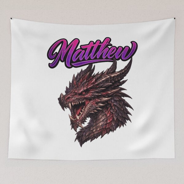 Item preview, Matthew Dragon Zodiac — Power and Fortune of the Chinese Dragon designed and sold by AlexLineArt.
