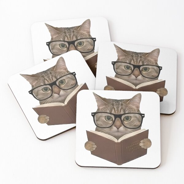 Item preview, Bookwurm Cat Reading designed and sold by k3rstman1.
