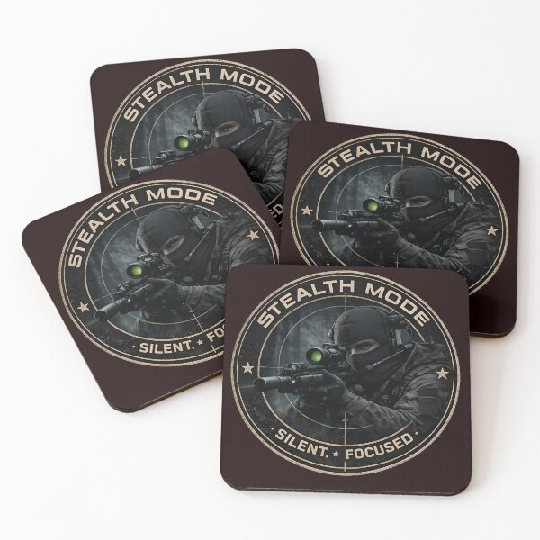 Item preview, STEALTH MODE — Silent. Focused. designed and sold by PioguArtFish.