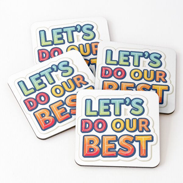 Item preview, Let's Do Our Best 2 designed and sold by Tom-Johnson.