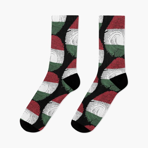 Item preview, Hungary fingerprint flag designed and sold by Azeecreate009.
