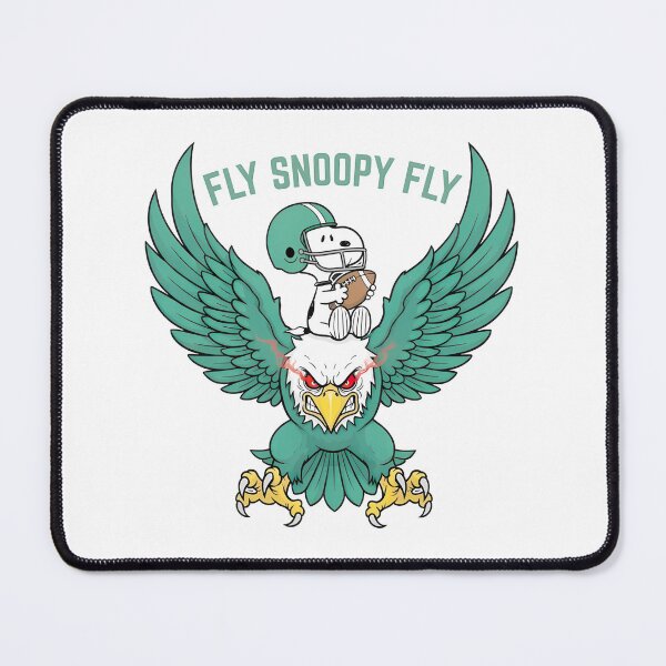 Item preview, Fly Snoopy Fly Eagle Football Fan Design designed and sold by Jennifer Daniel.