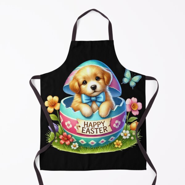 Item preview, Cute Easter Puppy in Egg – Happy Easter Dog Illustration for Shirts, Stickers & Gifts designed and sold by Dominik1994.