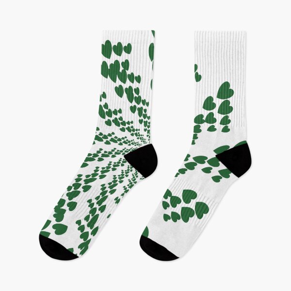 Item preview, Forest Green Flying Hearts Mandala designed and sold by OIL Pattern Design .