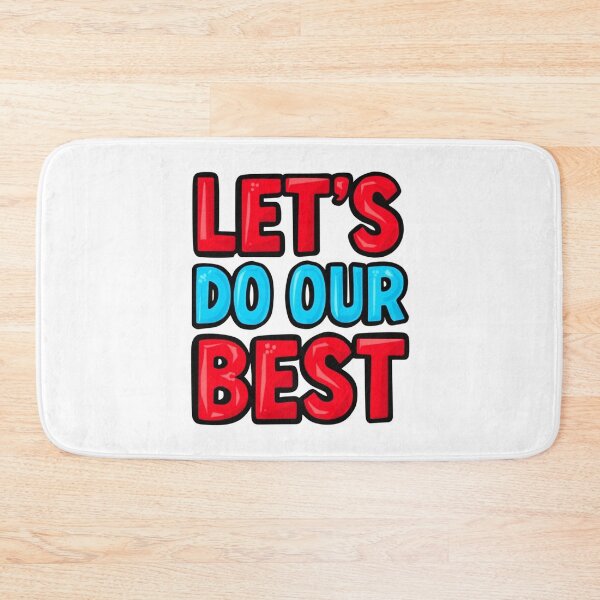 Item preview, Let's Do Our Best 4 designed and sold by Tom-Johnson.