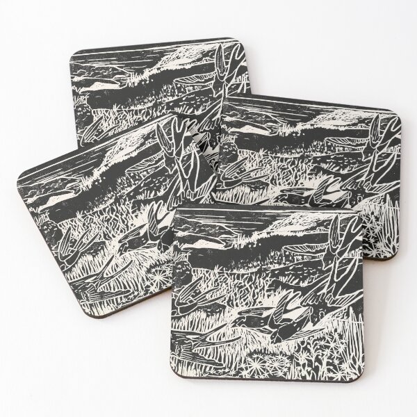 Item preview, Swallows over whitesand designed and sold by ChloeBirnie.