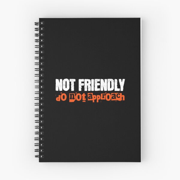 Item preview, Not Friendly, Do Not Approach designed and sold by dudelinart.