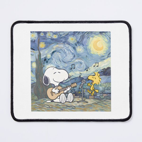 Item preview, Starry Night Serenade: Snoopy & Woodstock Jam designed and sold by Jennifer Daniel.