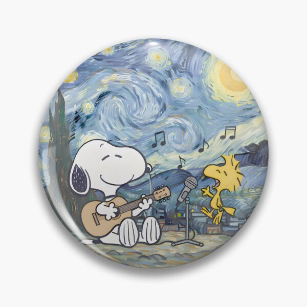 Artikelvorschau, Sternennacht-Serenade: Snoopy & Woodstock Jam entworfen und verkauft von Jennifer Daniel.