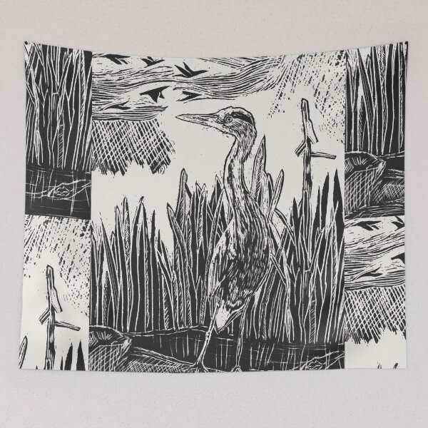 Item preview, Grey Heron designed and sold by ChloeBirnie.