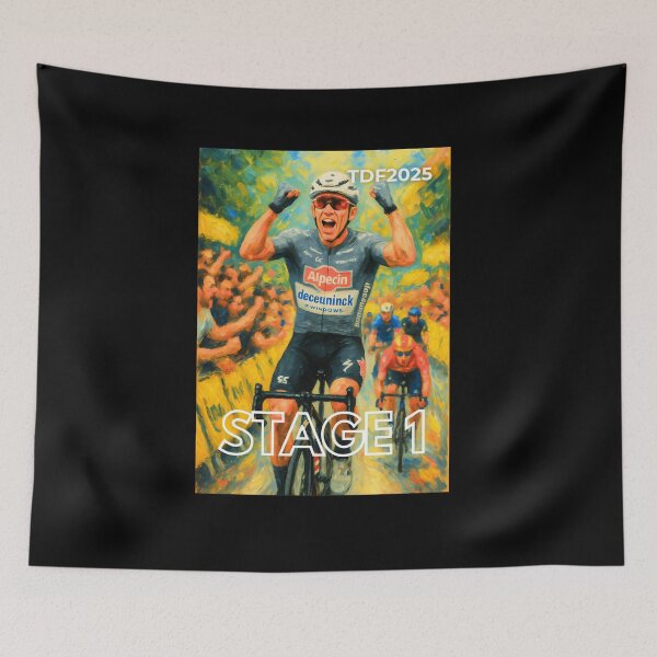 Item preview, Jasper Philipsen Wins 2025 Tour De France Stage 1 designed and sold by wright18.