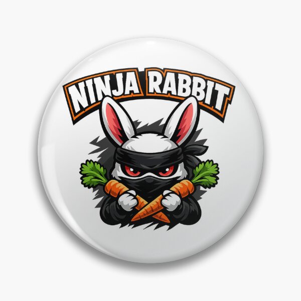 Item preview, Bunny Ninja Carrot designed and sold by  AnimeNinjaHub.
