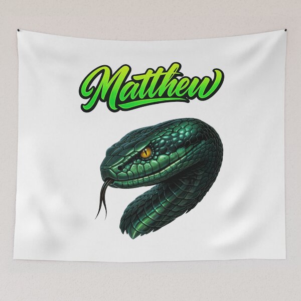 Item preview, Matthew Snake Zodiac — Wisdom and Mystery of the Chinese Snake designed and sold by AlexLineArt.