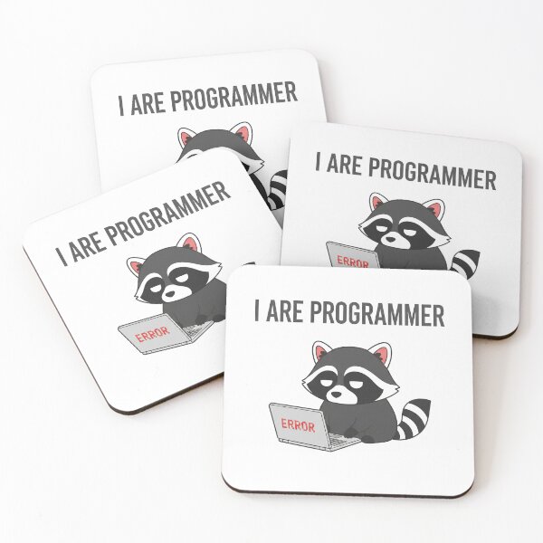 Item preview, I Are Programmer Raccoon designed and sold by Main-character9.