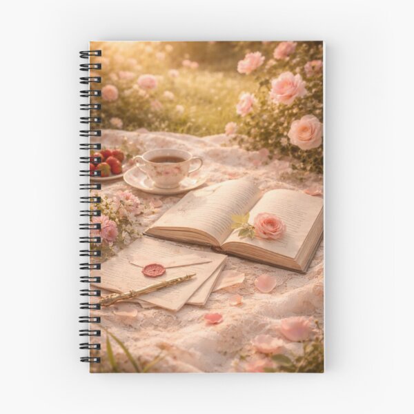 Item preview, Rose Garden Reading – Cozy Storybook Tea designed and sold by ArtFreshStudio.