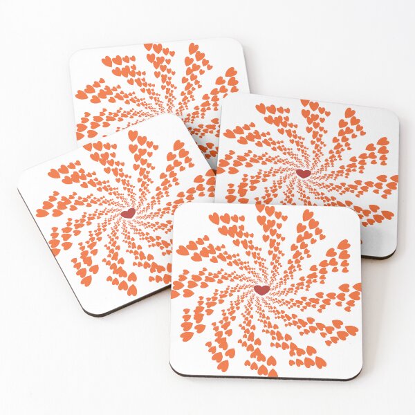 Item preview, Golden Yellow Flying Hearts Mandala designed and sold by OIL Pattern Design .