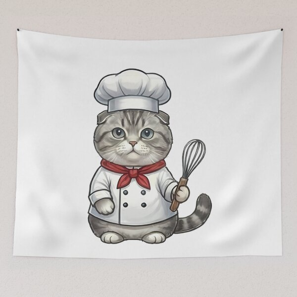 Item preview, Cat Chef Cook designed and sold by k3rstman1.