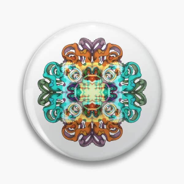 Item preview, Octopus #4 mixed Mandala designed and sold by liquid-print.