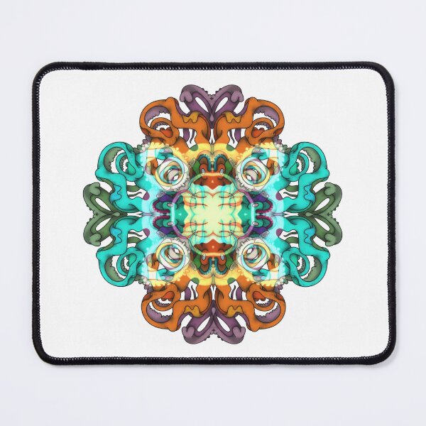 Item preview, Octopus #4 mixed Mandala designed and sold by liquid-print.